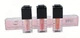 Набор - Huda Beauty Mini Matte & Metal Melted Shadows Soft Pinks (eye/shadow/1mlx3) (1261723-196130) - изображение 1