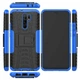 Чехол Armor для Xiaomi Redmi 9 бампер противоударный с подставкой Blue - изображение 8