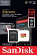 Картка пам'яті MicroSDXC 128 GB C10 UHS-I SanDisk Extreme V30 U3 R190/W90MB/s + SD (SDSQXAA-128G-GN6MA) 128 ГБ - зображення 3