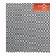 Сітка бампера алюмінієва чорна Elegant №2 100х30 (EL /511032/1) - зображення 2