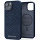 Чехол Elements Njord Salmon Leather Case для iPhone 14 Blue with MagSafe (NA41SL01) - изображение 4