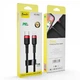 Кабель зарядки Avantis AC-48сi Cool Type-C to Lightning (PD20W) (1M) Fast Charging швидка зарядка для Тайп-с/Лайтнінг для Apple iPhone iPad Чорний-Червоний - изображение 2