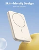 Магнітна батарея UGREEN 5000mAh Magnetic Power Bank 15W iPhone 17/17 Pro/17 Pro Max, iPhone 16/15/14/13/12 Series - White - зображення 4