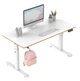 Стіл з електро-регулюванням висоти ULTRADESK Pulsar Kids White - зображення 3