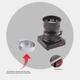 Разжигатель угля для кальяна Bodasan спиральная электроплита со съемной рукояткой (YOO8) - изображение 5
