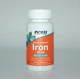 Залізо, Iron, Now Foods, 36 мг, 90 капсул - зображення 1