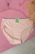 Трусы женские батальные бежевого цвета TIMANNI 4XL/5XL (169121) - изображение 1