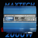 Перетворювач напруги MaxTech HN-2000-12 2000 ват інвертор 2000W з правильною синусоїдою чистий синус для котла Реальні 2 кВт Італія - зображення 3