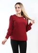 Блуза 3SUISSES 40 Бордовый (GDG-59909-Burgundy) - изображение 1