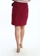 Спідниця inDresser XS Бордовий (IN-0412Я009Д-Burgundy) - зображення 3