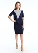 Блуза inDresser XS Синій (IN-0818Ю028А-Navy-blue) - зображення 3