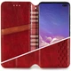 Шкіряний чохол-книжка GETMAN Cubic (PU) для Xiaomi Mi 10T Lite / Redmi Note 9 Pro 5G Красный - изображение 2
