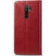 Кожаный чехол книжка GETMAN Gallant (PU) для Xiaomi Redmi Note 8 Pro Красный - 00000043338_3 - изображение 4