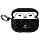 Противоударный TPU чехол Bling World Rock Diamond для наушников AirPods Pro / Airpods Pro 2 Черный - изображение 2