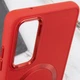 TPU чохол Bonbon Metal Style with MagSafe для Samsung Galaxy A25 5G Червоний / Red - изображение 5