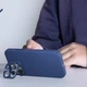 Противоударный чехол Silicone Nillkin LensWing Magnetic для Apple iPhone 14 Pro Max (6.7") Синий / Blue - изображение 5