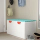 Лава з відділенням для іграшок IKEA СМОСТАД, білий, білий, 90x52x48 см, 193.891.52 - зображення 8