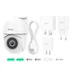 Зовнішня камера поворотна HOCO D2 outdoor PTZ HD camera - зображення 7