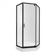 Набор Qtap душевая кабина Scorpio BLA10995-AC6 Clear + поддон Diamond 309912 с сифоном - изображение 1