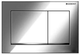 Панель смыва GEBERIT Sigma 30 хром глянцевый 115.883.KH.1 прямоугольной формы - изображение 1