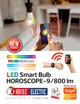 Світлодіодна лампа Horoz Electric Horoscope-9W E27 2700K-6500K - зображення 4