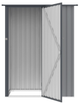 Металевий сарай HardMaster KENT 5x3 світло-сірий 005284 - зображення 4