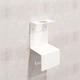 Держатель для туалетной бумаги подвесной металлический (ЛОФТ)"MINIMALISM" белого цвета - изображение 2