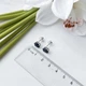 Серебряные серьги с натуральным сапфиром 3.11ct (2151357) - изображение 4