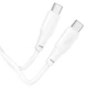Дата кабель HOCO X93 Force Type-C to Type-C 100W (2m) (White) (257321) - зображення 3