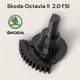 Півшестірня клапана ЄДР ремкомплект EGR 2.0 fsi півмісяць Skoda Octavia 06F131503A ЄГР Шкода Октавія 06F131503B A2C53082890 - зображення 1