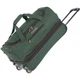 Дорожная сумка на колесах маленького размера S зеленая Travelite Basics TL096275-86 - изображение 1