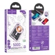 Павербанк з бездротовою зарядкою Qi 15W Hoco Q14 Ice Crystal Magnetic Wireless Fast Charge 2в1 5000 mAh 20W Pink - зображення 4