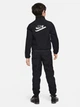 Подростковый спортивный костюм (толстовка + штаны) для мальчика Nike K Nsw Tracksuit Wvn Qz Hbr FD3058-010 137-147 см Black/Black/White (196607244739) - изображение 2