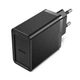 Зарядний пристрій Vention 1-port USB-C Wall Charger(20W) EU-Plug Black (FADB0-EU) - изображение 1