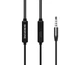 Проводные наушники 3.5mm Borofone BM35 вакумные с микрофоном 1.2m Black КОД: 29154 - изображение 3