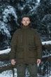Куртка парка зимняя BEZET Исландия хаки - XS - изображение 15