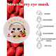 Гидрогелевые патчи под глаза SERSANLOVE Strawberry Doxorubicin Eye Mask с экстрактом клубники 60 шт - изображение 2