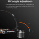 Ліхтар налобний акумуляторний HL33 SuperFire 500 Lumen - зображення 4