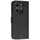 Чехол-книжка с застежкой UniCase Jet Cover для Infinix Smart 8 - Black - изображение 5