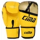 Рукавички боксерські на липучці Cima 8964 10 унцій Yellow-Gold - зображення 1