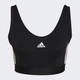 Спортивный топ для зала женский Adidas W 3S Cro GS1343 2XL Black/White (4064055451619) - изображение 5