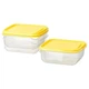 Харчові контейнери 3шт. Ikea PRUTA 903.358.43 - изображение 1