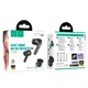 Бездротові блютуз навушники HOCO EQ5 wireless BT 5.3 headset headset TWS вакуумні LED-дисплей з рявнем заряду Чорний - изображение 2