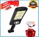 Уличный фонарь прожектор Led Solar Street light, на солнечной батарее и пультом управления VP-466 - зображення 9