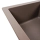 Гранитная мойка для кухни Platinum 7850W TOSKANA матовая Дюна - изображение 3