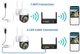 Камера наружная беспроводная IP 360, с адаптером 1080P, PTZ, Wi-Fi, 4K | Камера внешнего наблюдения Уличная wifi камера Датчик движения MС - изображение 7