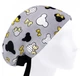 Медицинская шапочка женская HeadwearUniverse универсальная принт Микки Маус желтый бантик - изображение 1