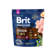 Сухий корм Brit Premium Dog Adult S для дорослих собак дрібних порід зі смаком курки 1 кг - зображення 1