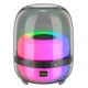 Портативна Bluetooth колонка з кольоровою підсвіткою HOCO BS58 Crystal Colorful Luminous 10W Black - зображення 1