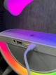 Настольная смарт лампа-ночник 3в1 с беспроводной зарядкой и Bluetooth-колонкой G2388A - изображение 14